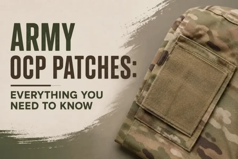 Army OCP Patches: Everything You Need to Know